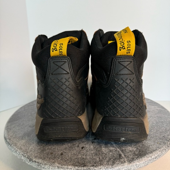 Dr. Martens Grapple Steel Toe Brown Leather Work Boots 11 - Picture 5 of 14